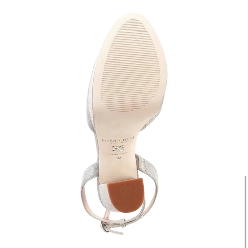 Antonio Melani x Born on Fifth Liv Platform Glitter Heels – Size 9.5